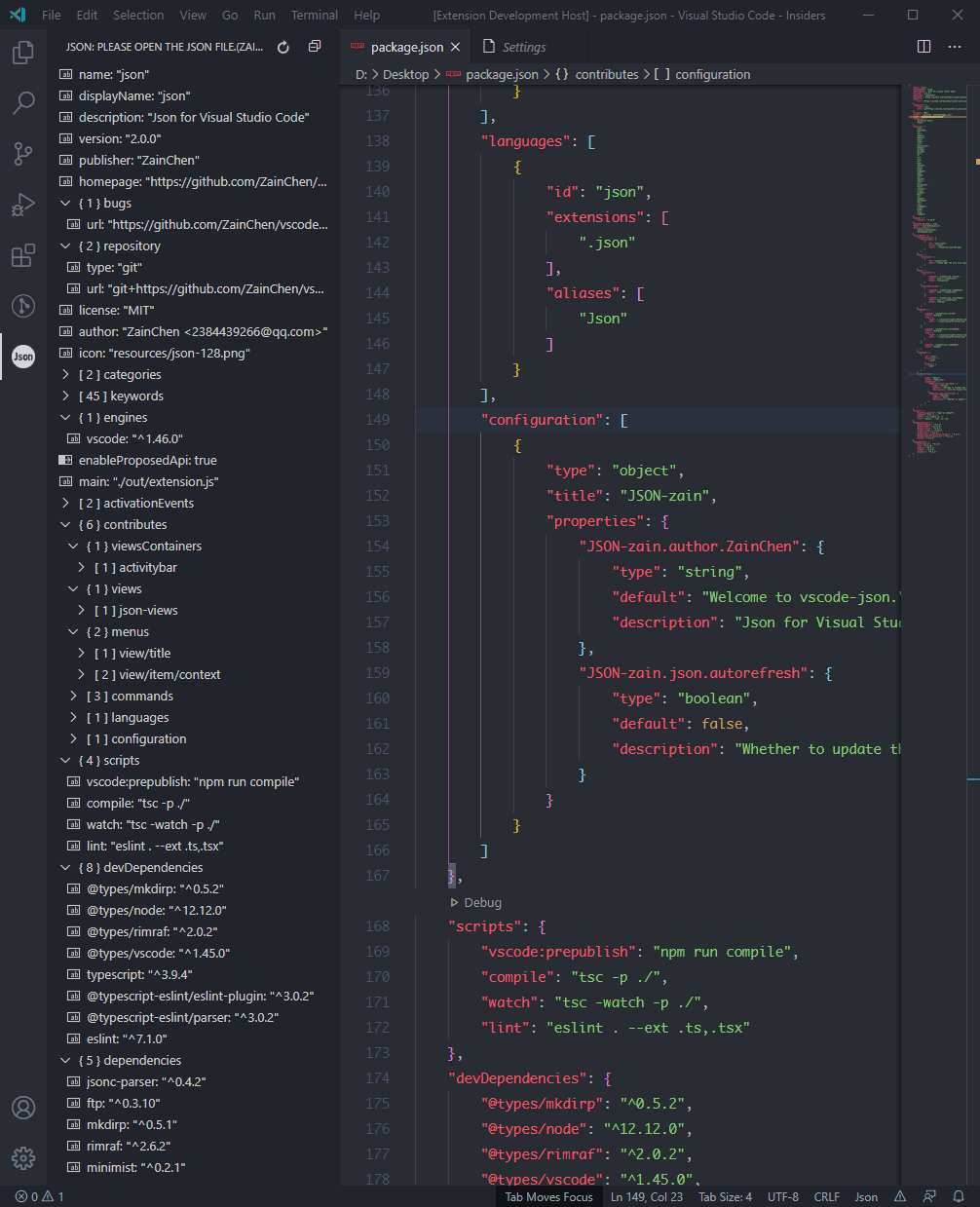 json Visual Studio Marketplace