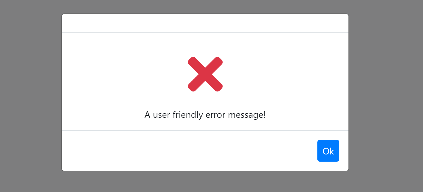 UI/Blazor/Error Handling Documentation Center ABP.IO