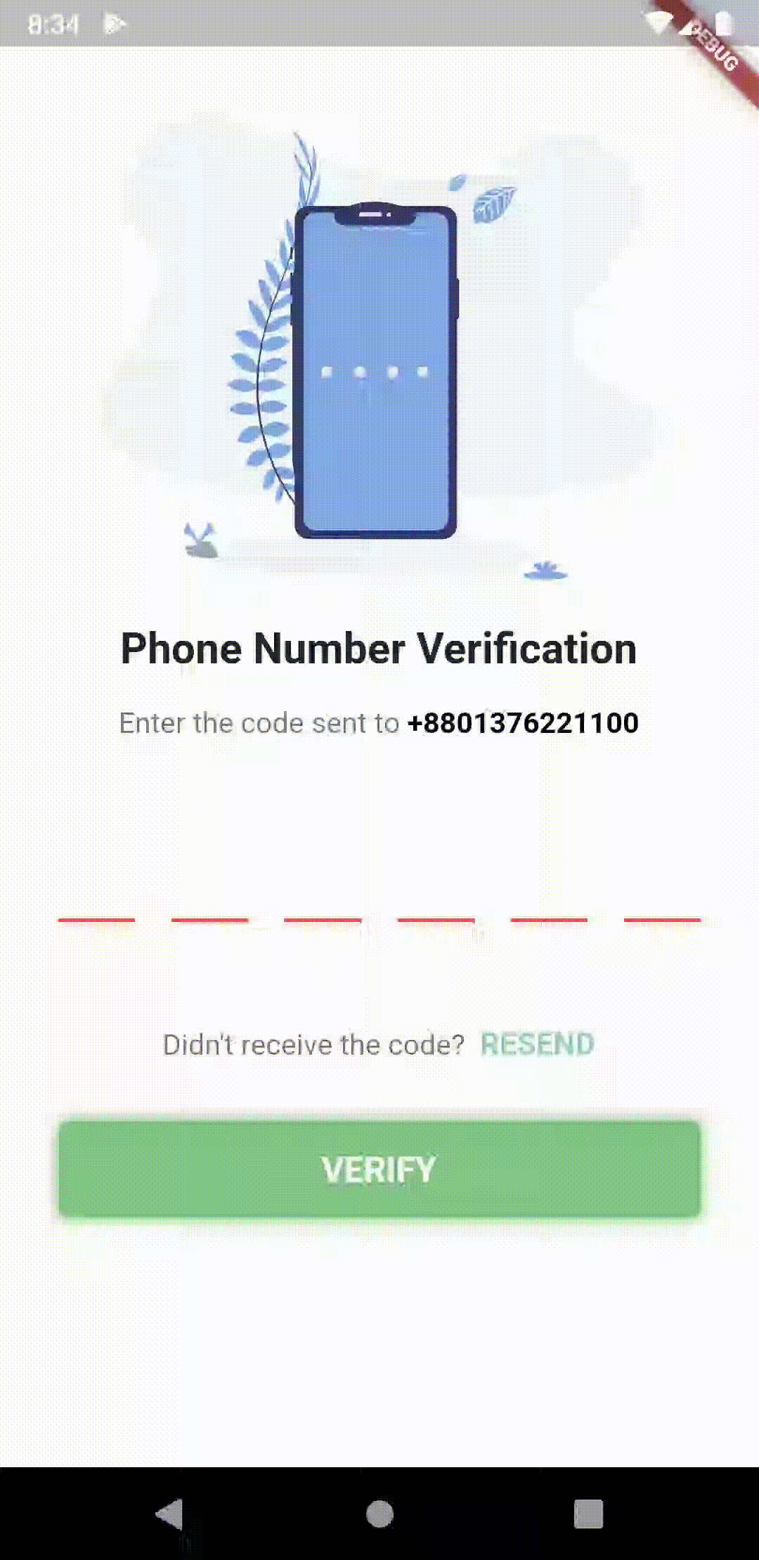 Flutter Generate PIN Code Fields (pin_code_fields) FlutterCore