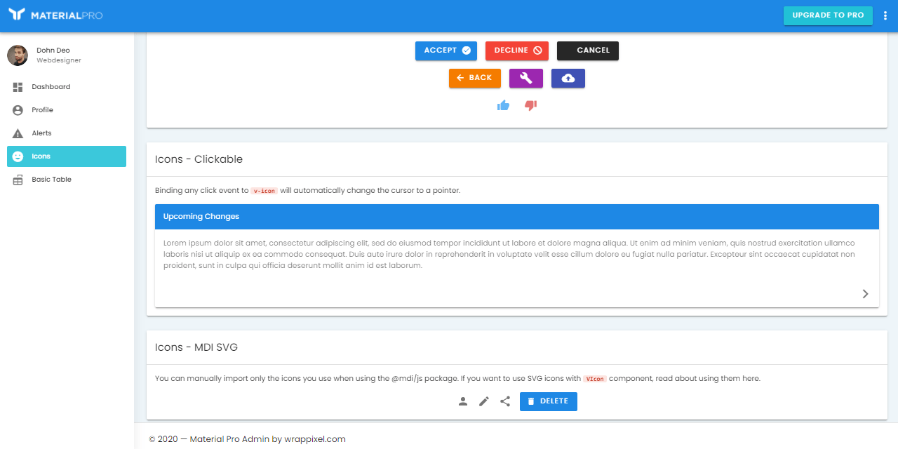 GitHub admindashboards/vuedashboardmaterialprolite Vue Dashboard