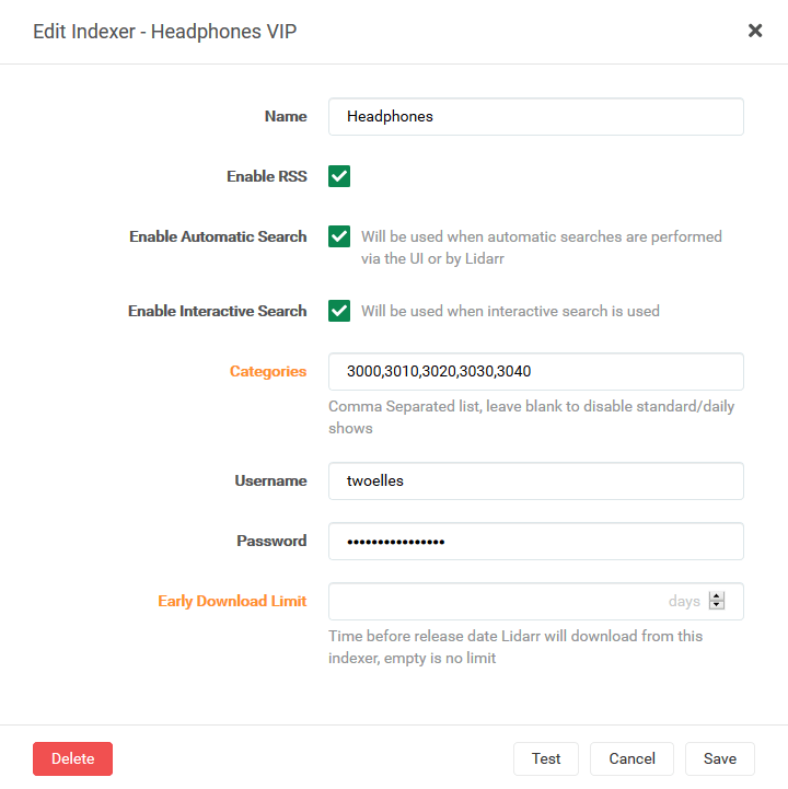 GitHub ahuacate/lidarr How to configure Lidarr