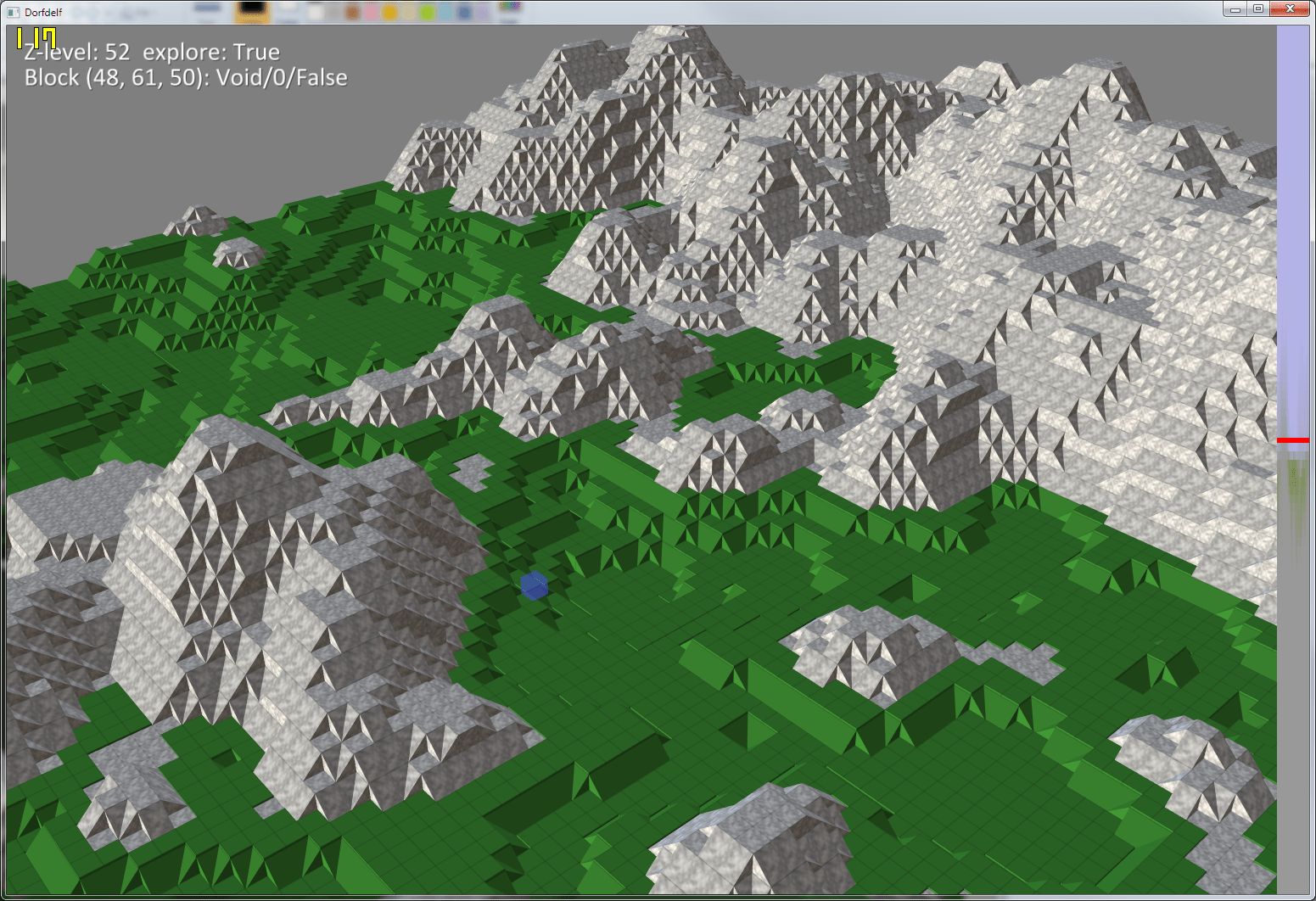 GitHub - anossov/dorfdelf: A voxel engine mockup in python/Panda3D