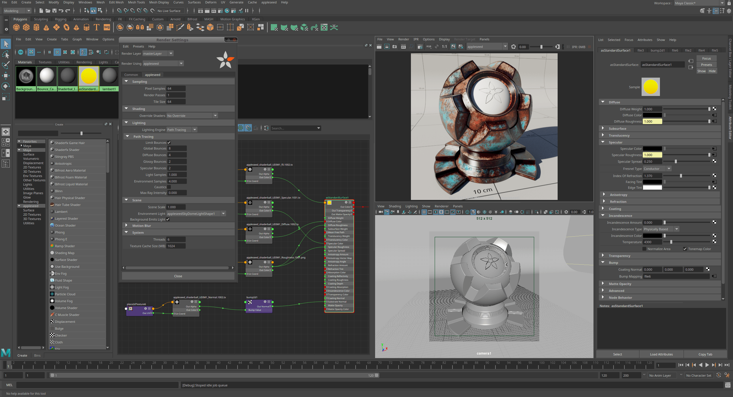 GitHub appleseedhq/appleseedmaya appleseed plugin for Autodesk® Maya®