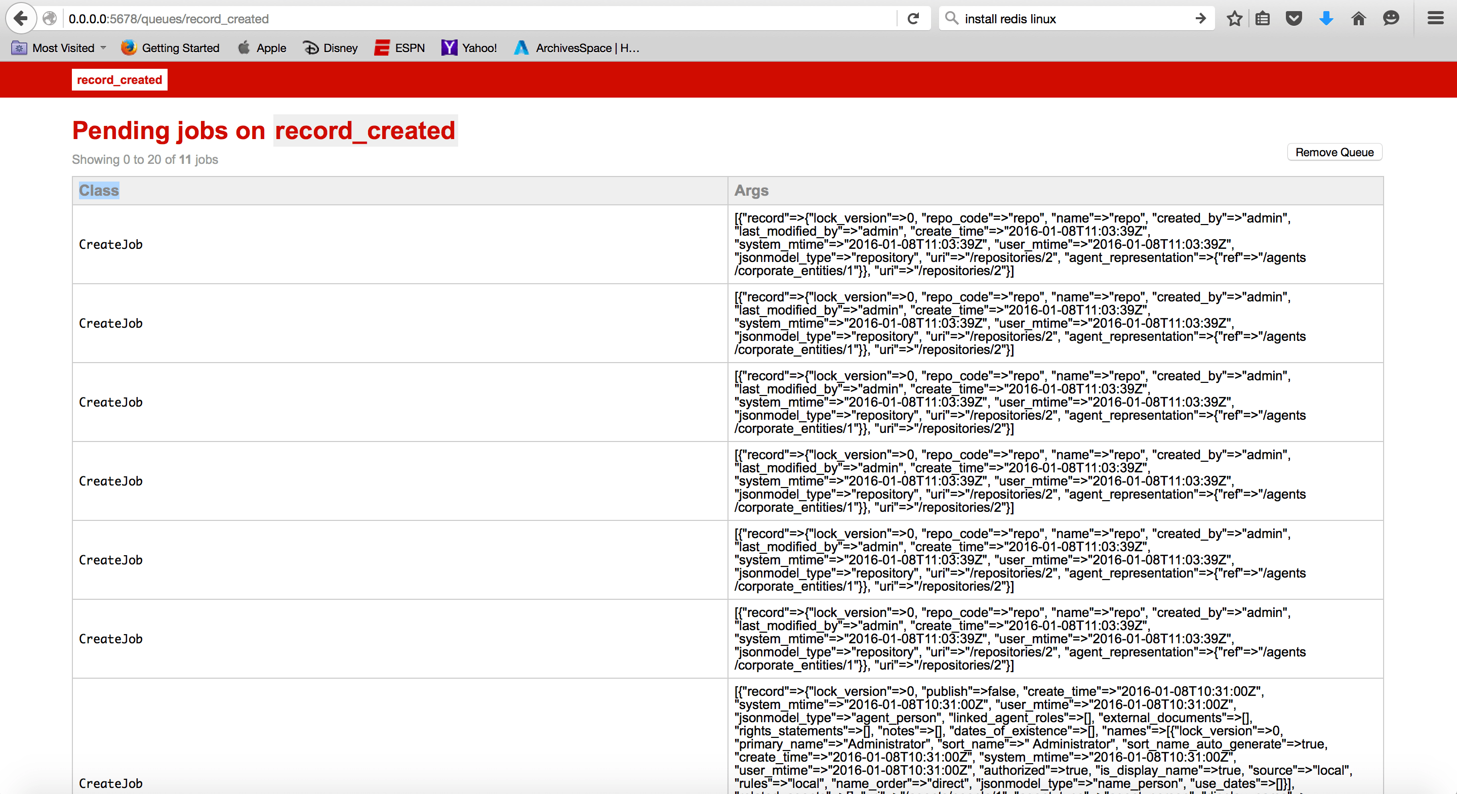 GitHub archivesspacelabs/aspacequeue A basic demo to show how to