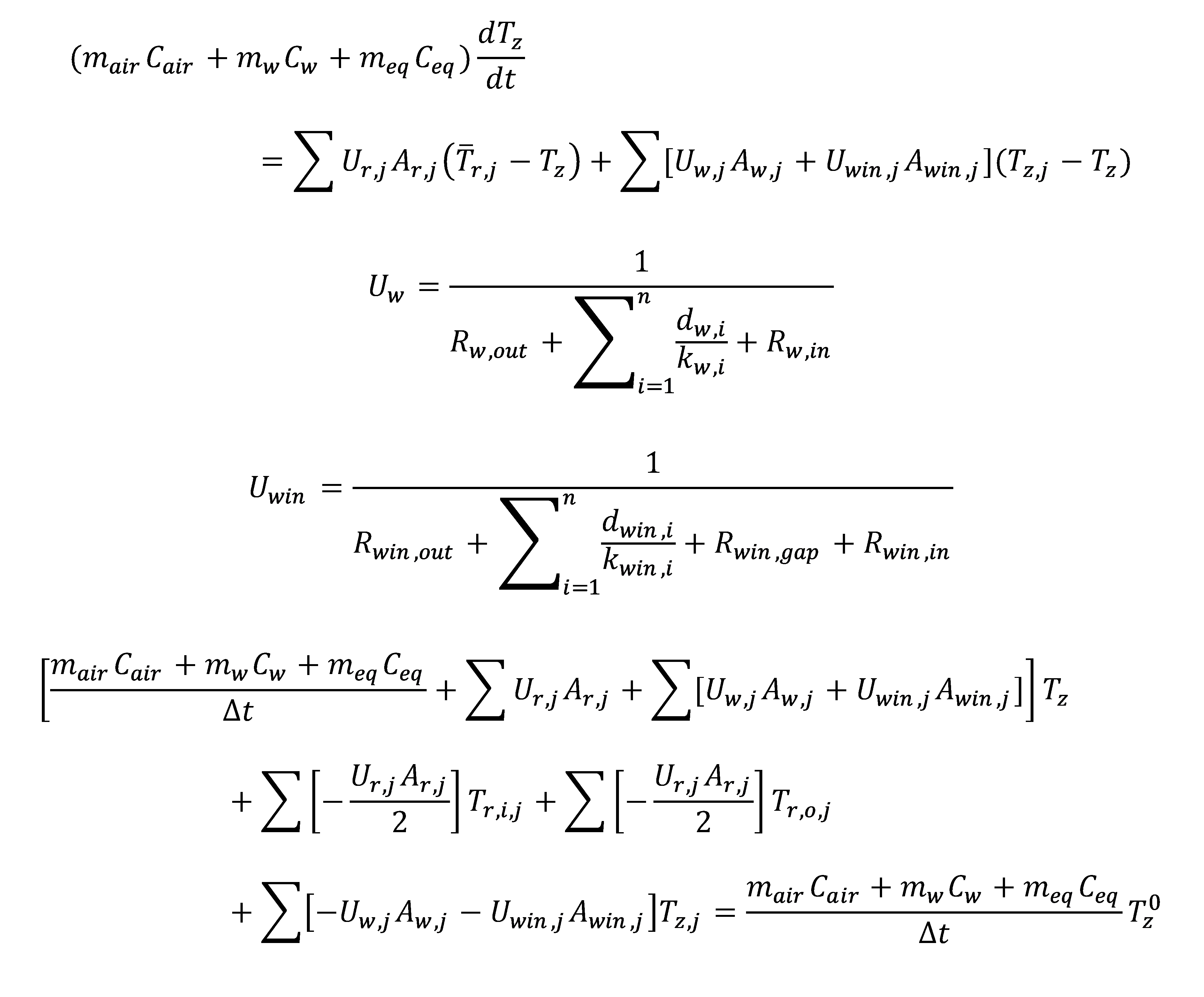 Building Energy Model Matlab