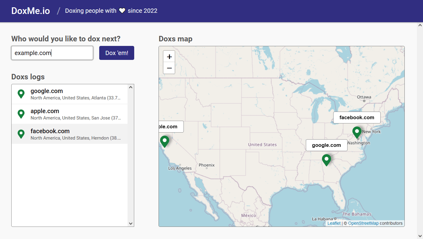 GitHub aronmandrella/doxmeio Frontend skills showcase. Uses Next