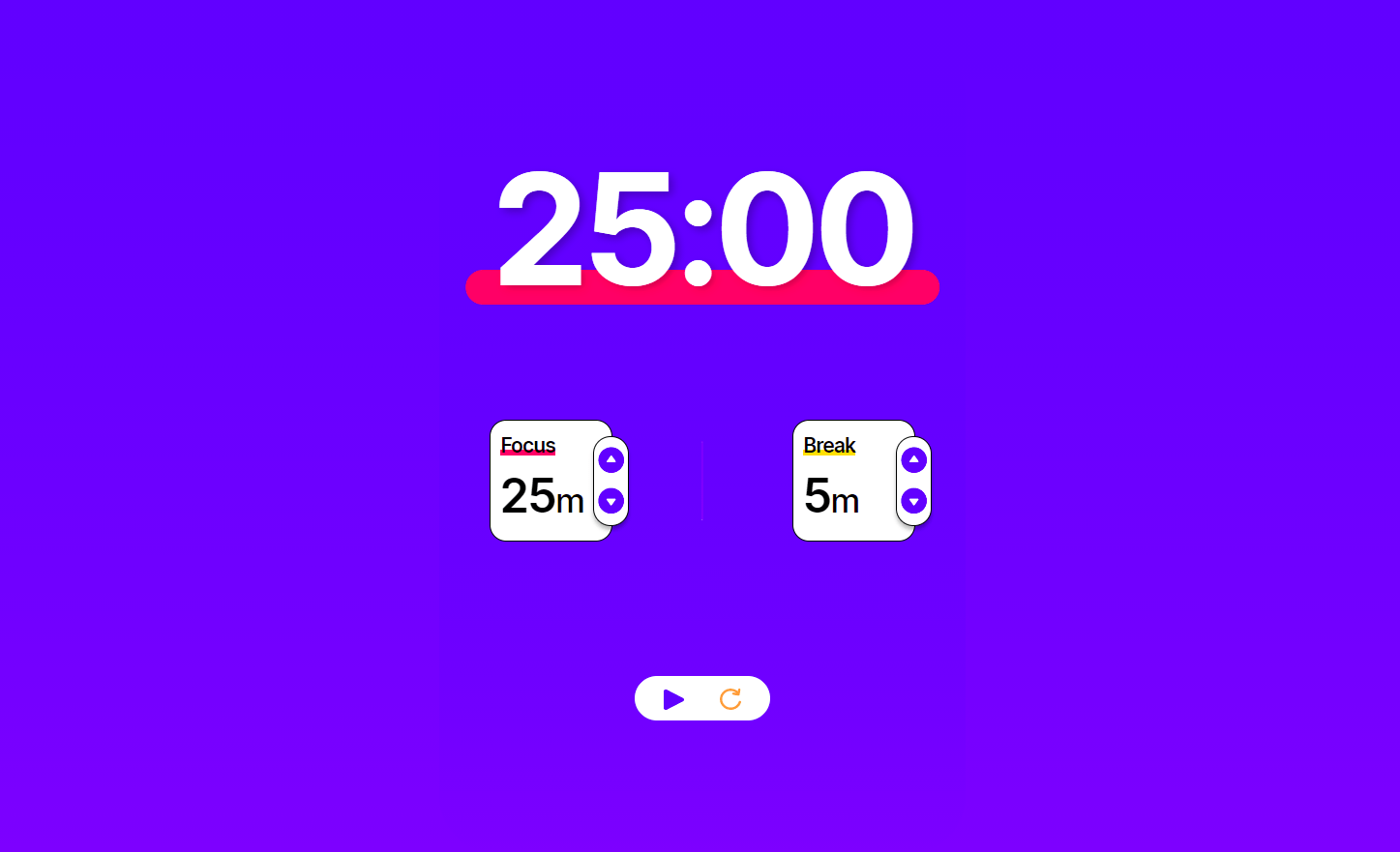 GitHub arslanastral/reactpomodorotimer A react pomodoro timer.