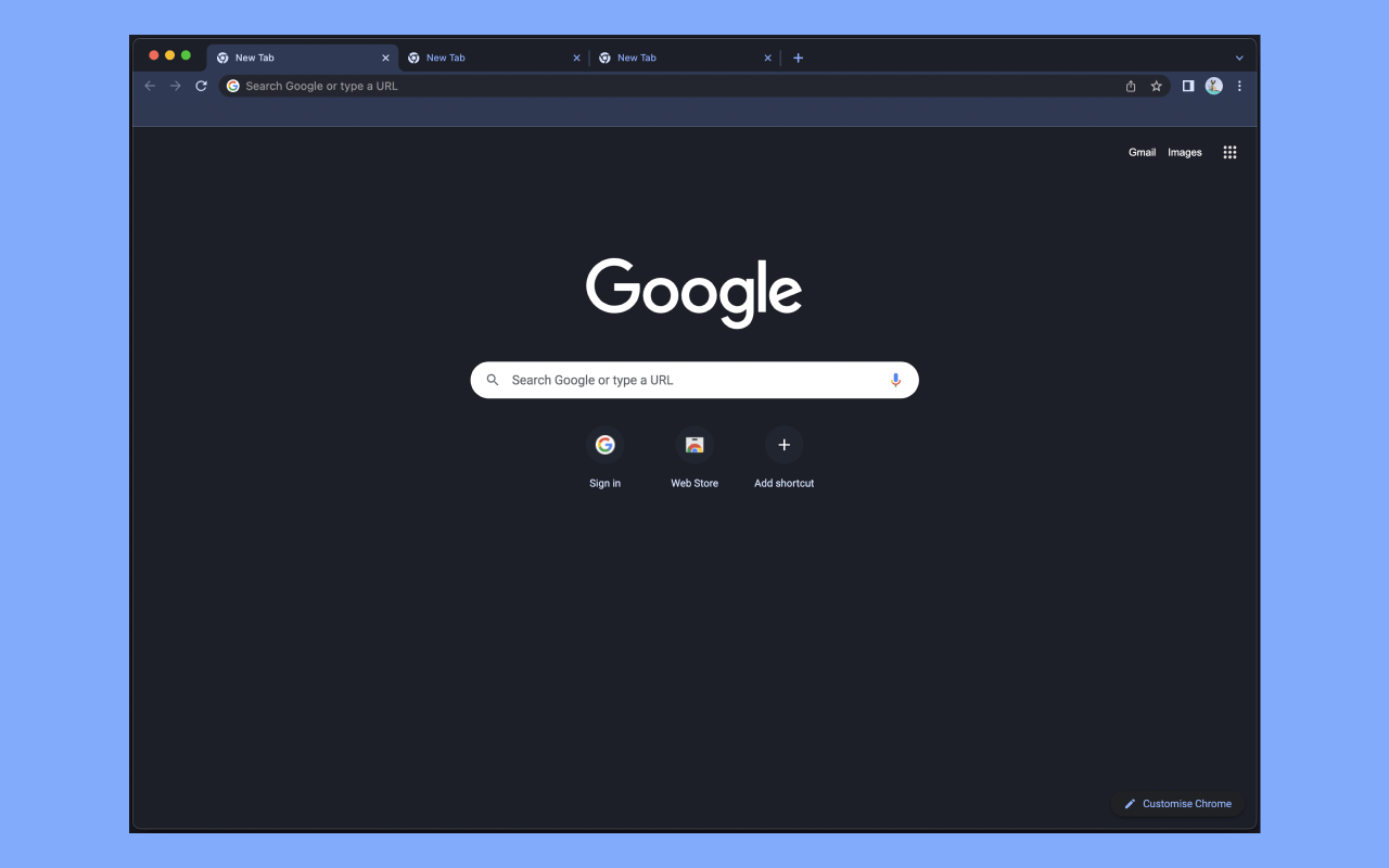 GitHub A dark blue Google