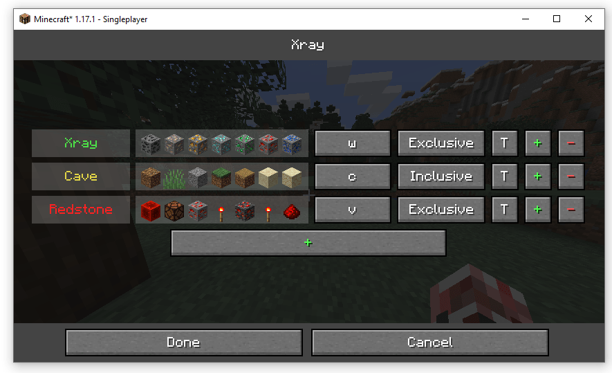 Xray Mod Mods Minecraft