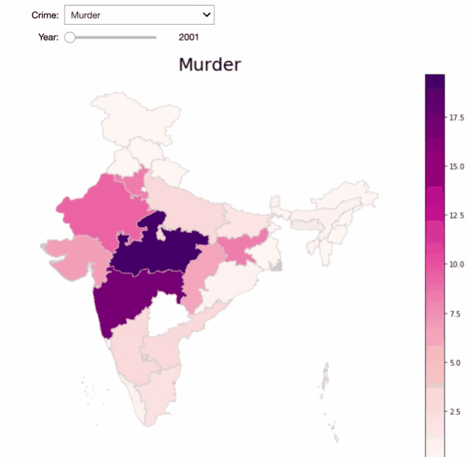 CrimeDataset One stop download for year wise crime statistics in India.