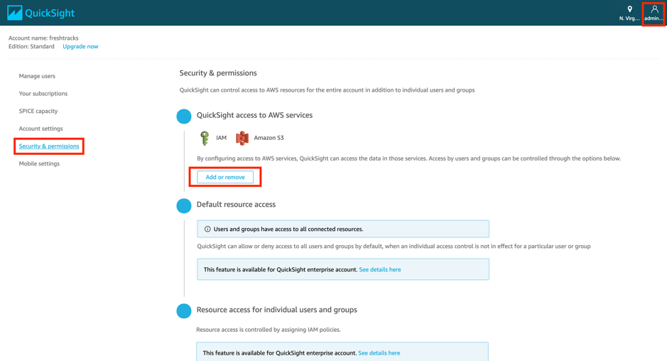 amazoneventbridgeintegrationwithauth0/Guide_QuickSight_S3