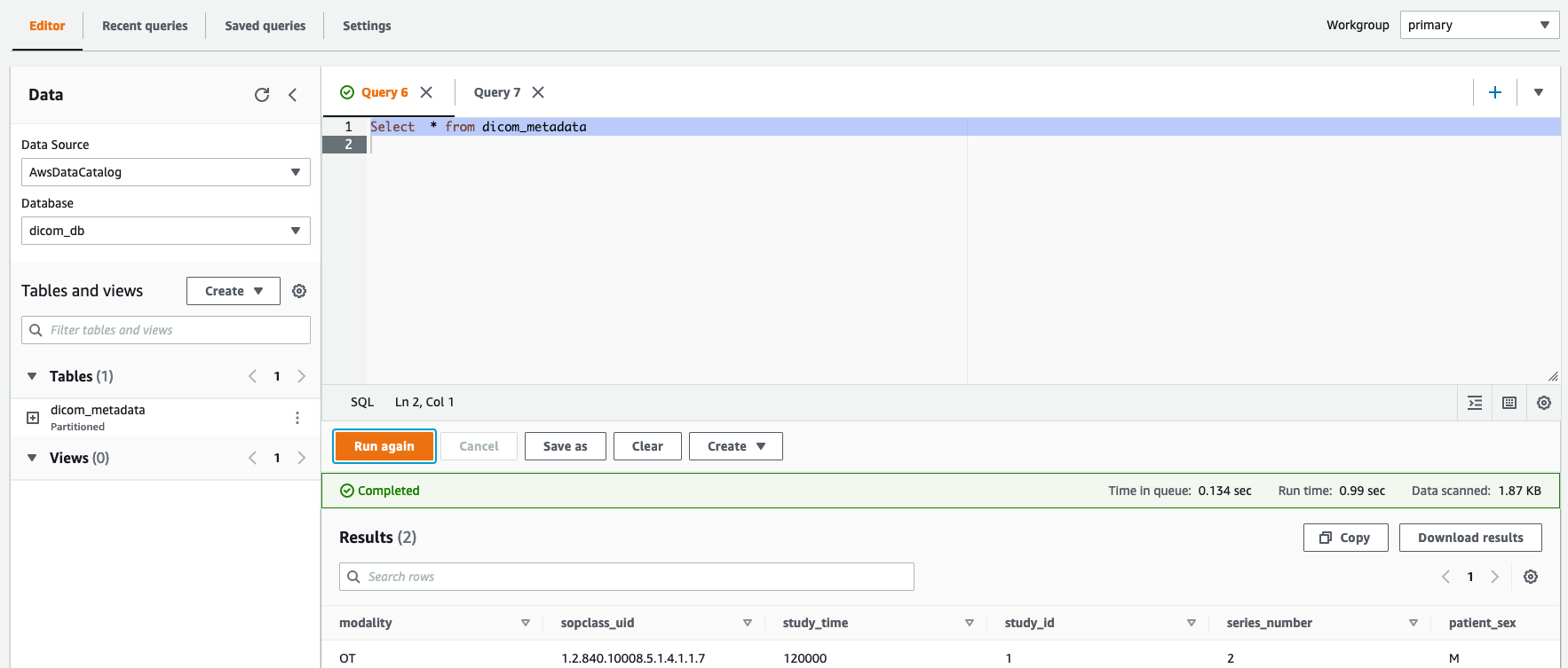 Metadata Extractor Serverless Datalake