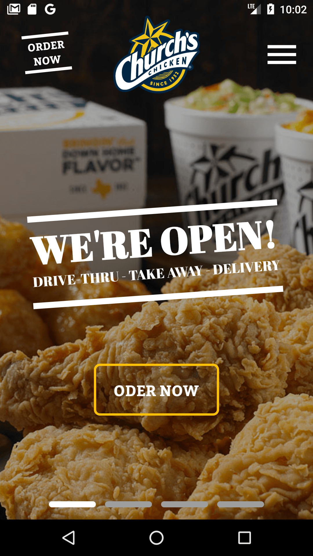 GitHub quocbao238/ChurchsChickenOderApp Church's Chicken App