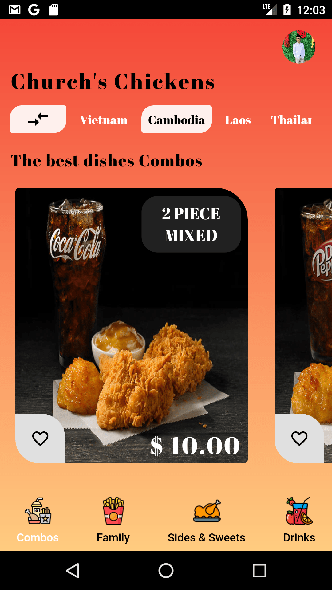 GitHub quocbao238/ChurchsChickenOderApp Church's Chicken App