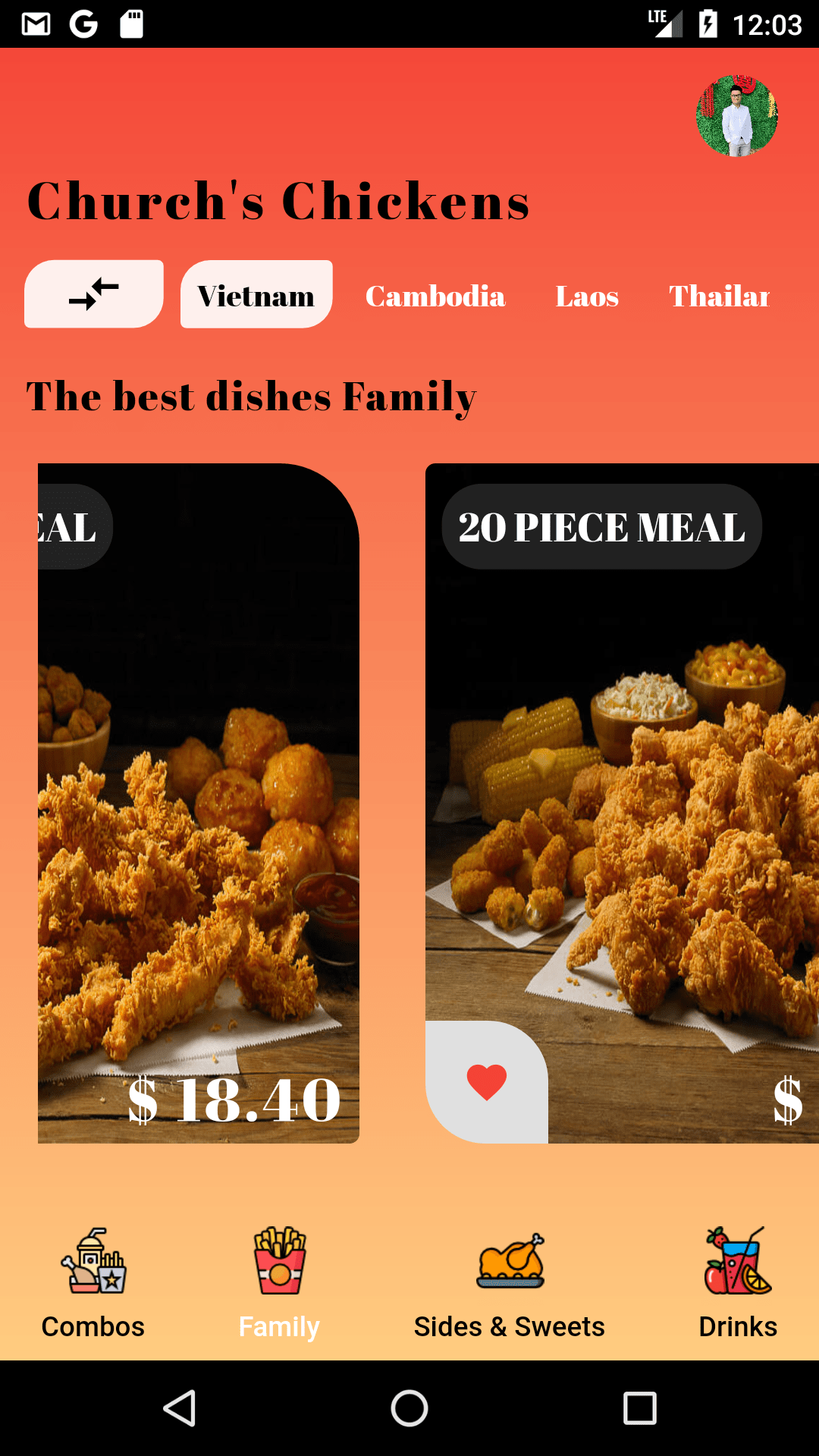 GitHub quocbao238/ChurchsChickenOderApp Church's Chicken App