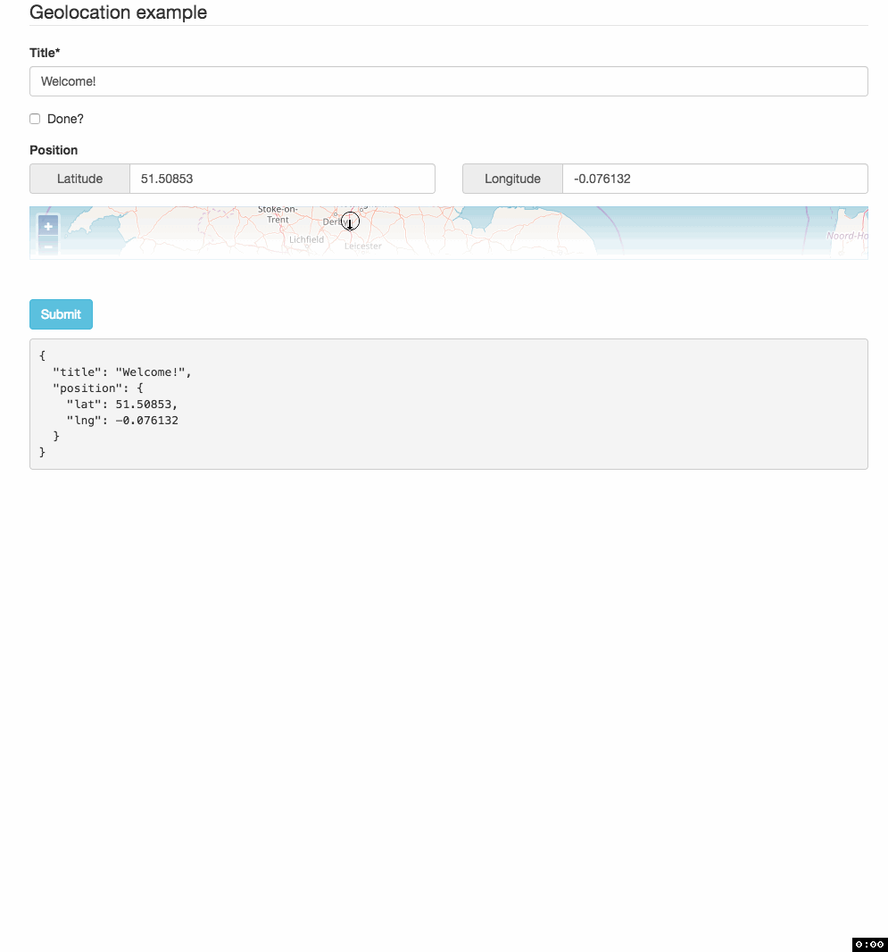 GitHub bopen/reactjsonschemaformfieldgeolocation Geolocation