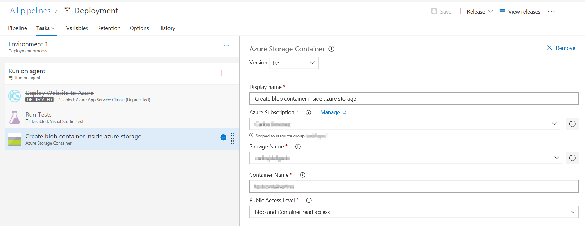 Azure Storage Container Visual Studio Marketplace