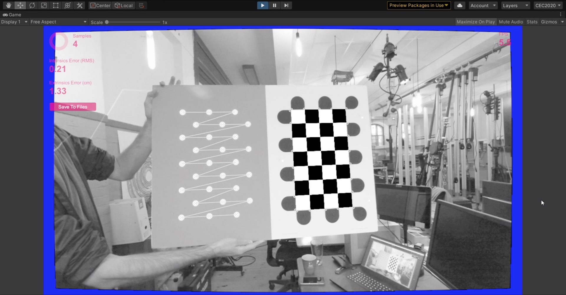 GitHub cecarlsen/TrackingToolsForUnity_DEV Tools for calibrating