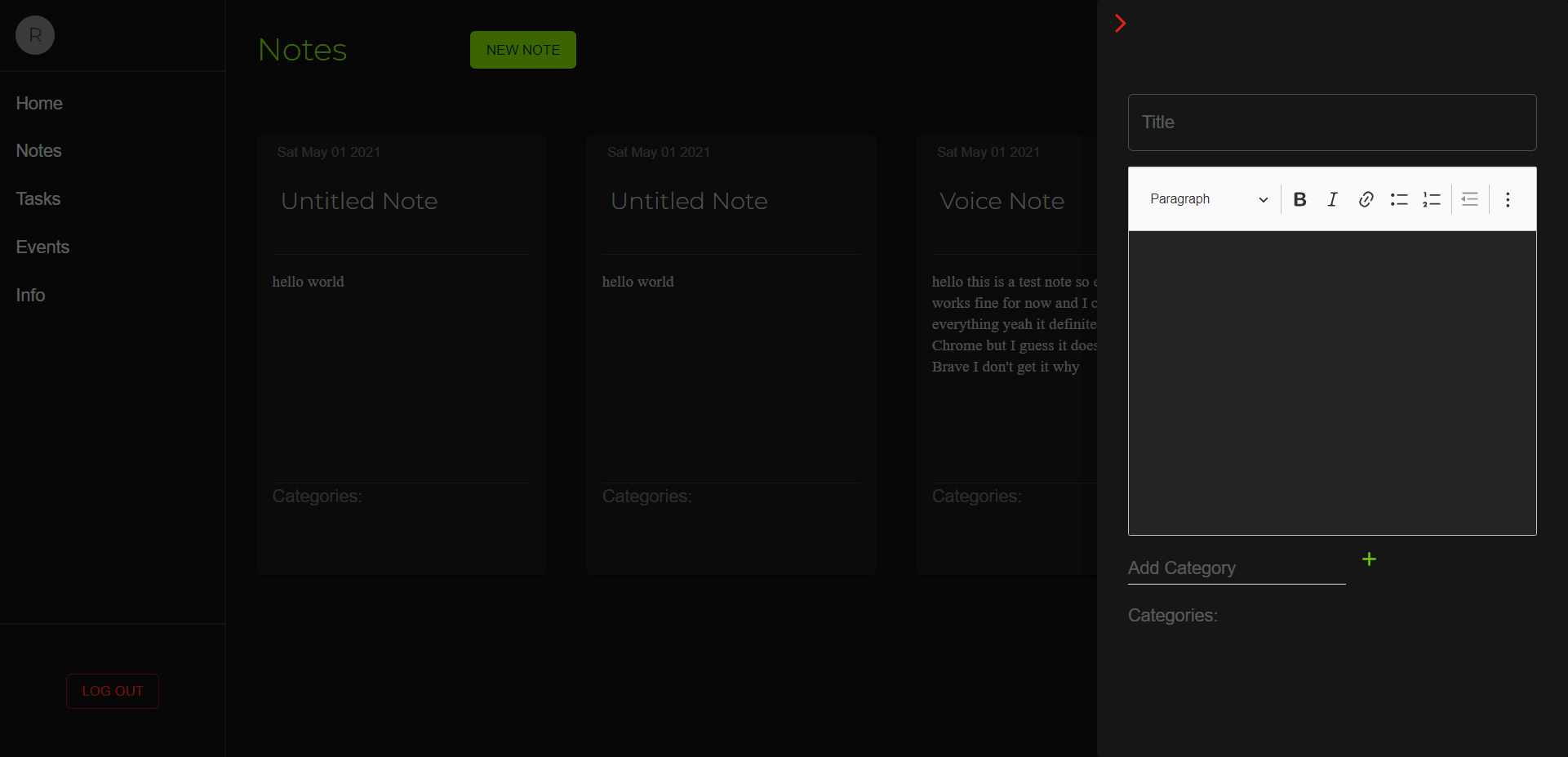 cetincakiroglu/MyNotesApp Github Plus
