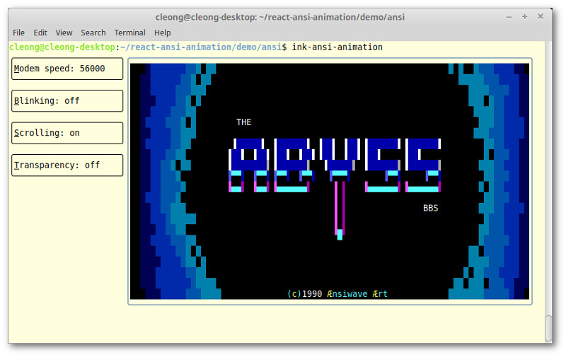 Reactansianimation NPM npm.io