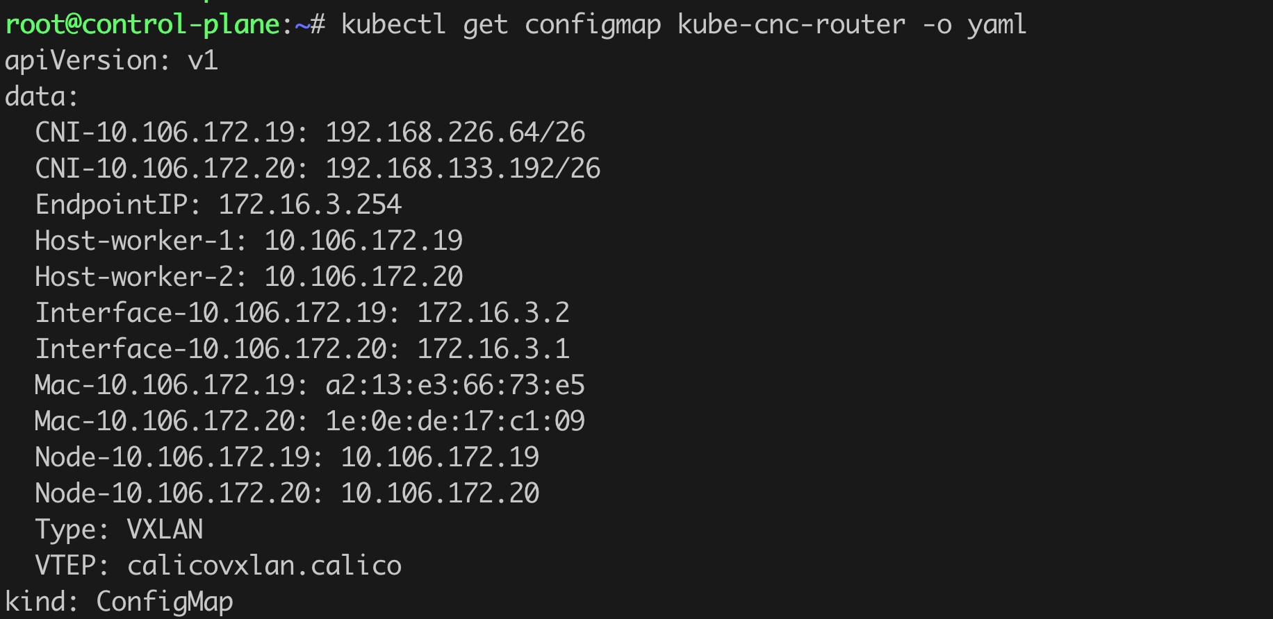 4 verify the node configuration and make sure the following