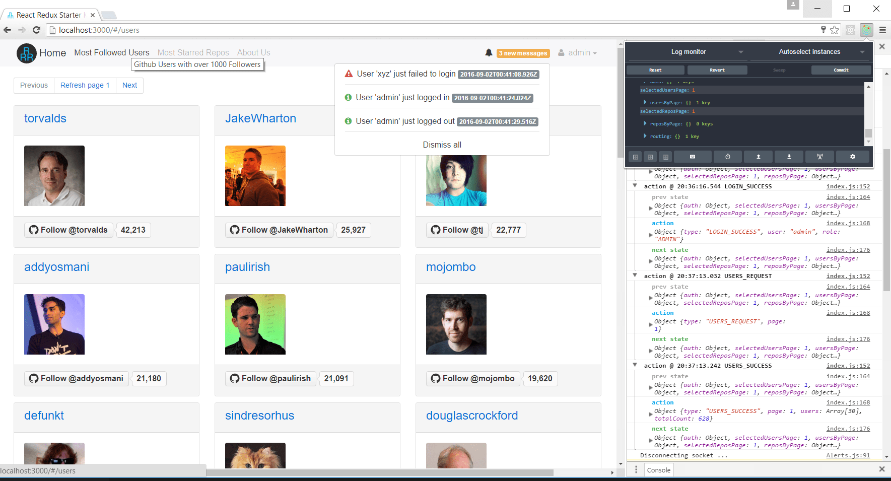 Enjoy React, Redux, and ReactRouter, with zero build configuration