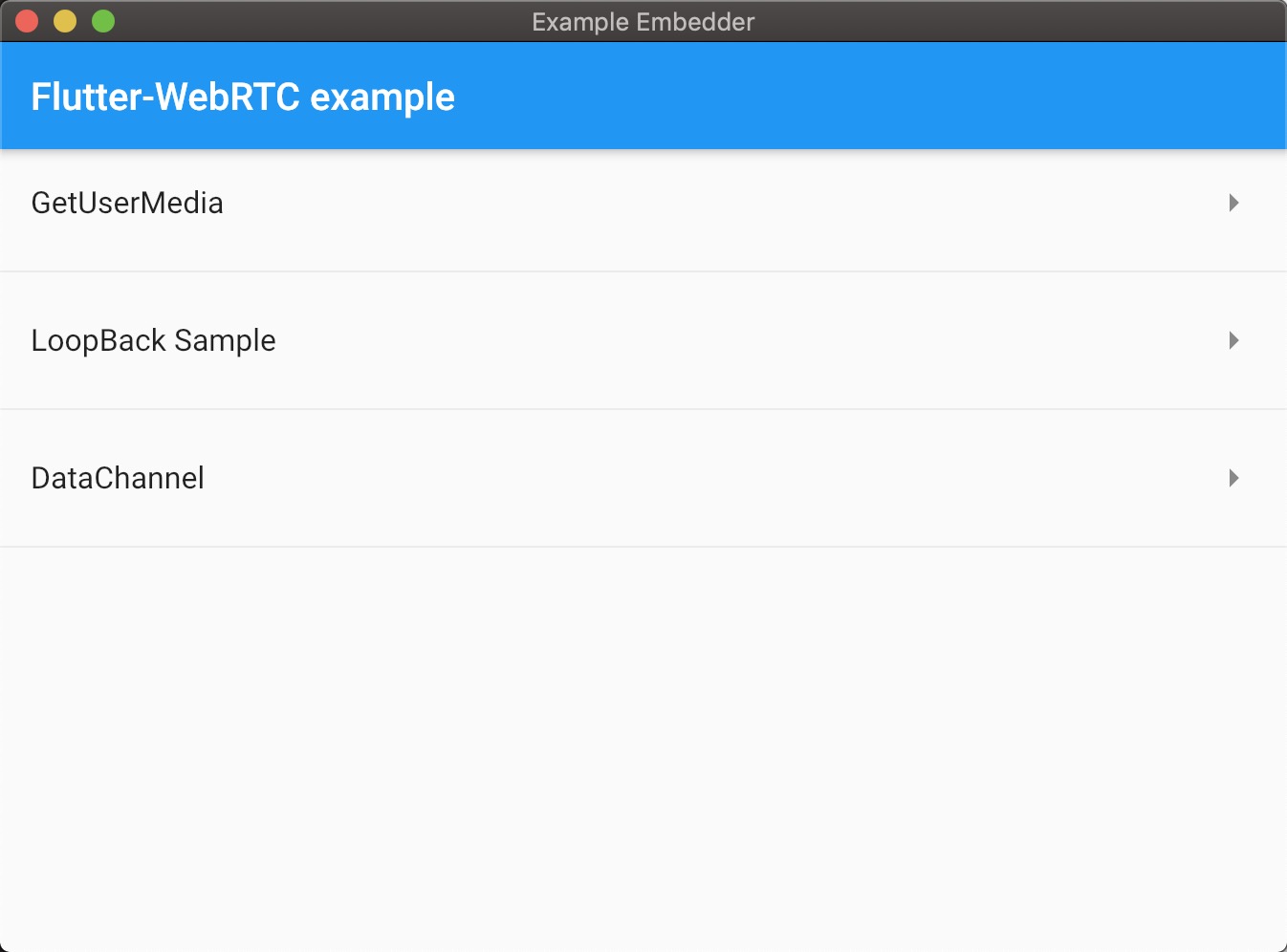 [WIP]Support for Flutter Desktop · Issue 37 · flutterwebrtc/flutter
