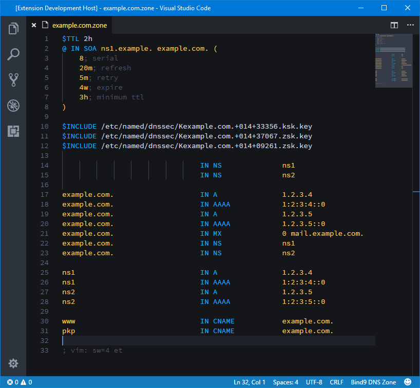 GitHub compilenix/vscodezonefile