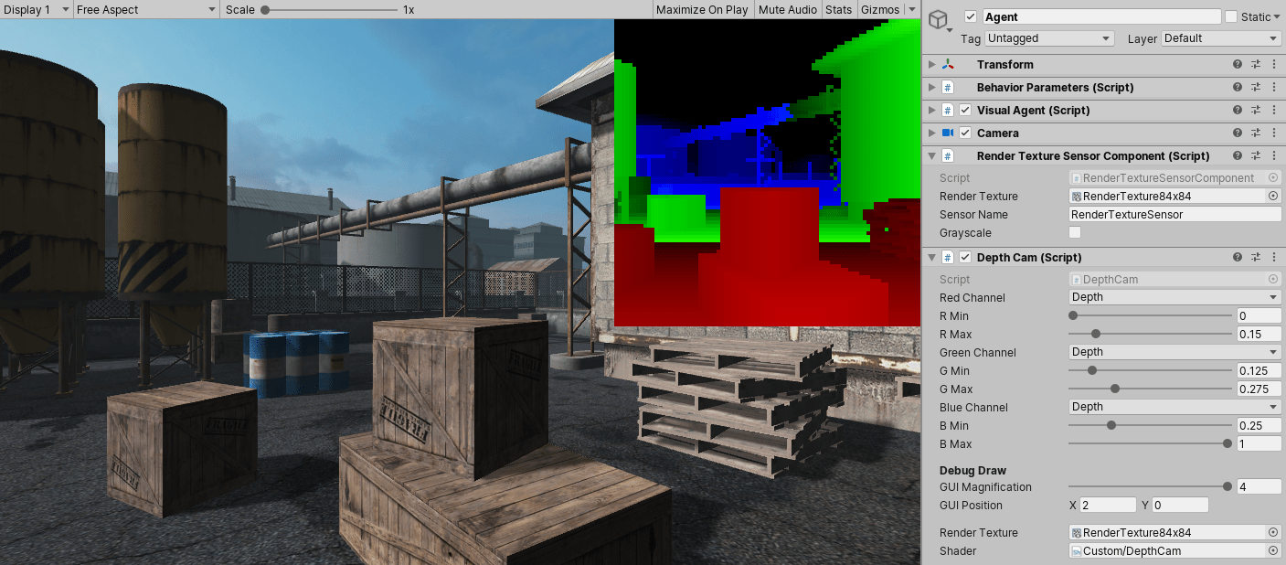 Unity Depth Camera UnityList