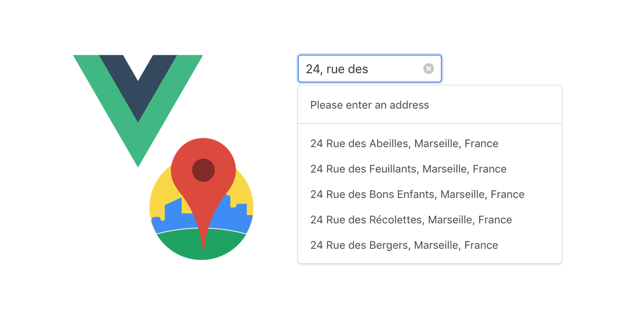 Vue Js Google Address Autocomplete npm