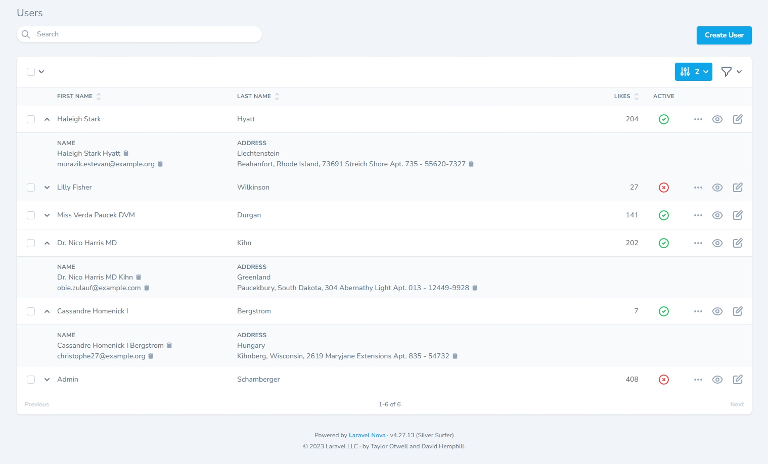Expandable Table Row A Vue.js Component for Responsive Tables