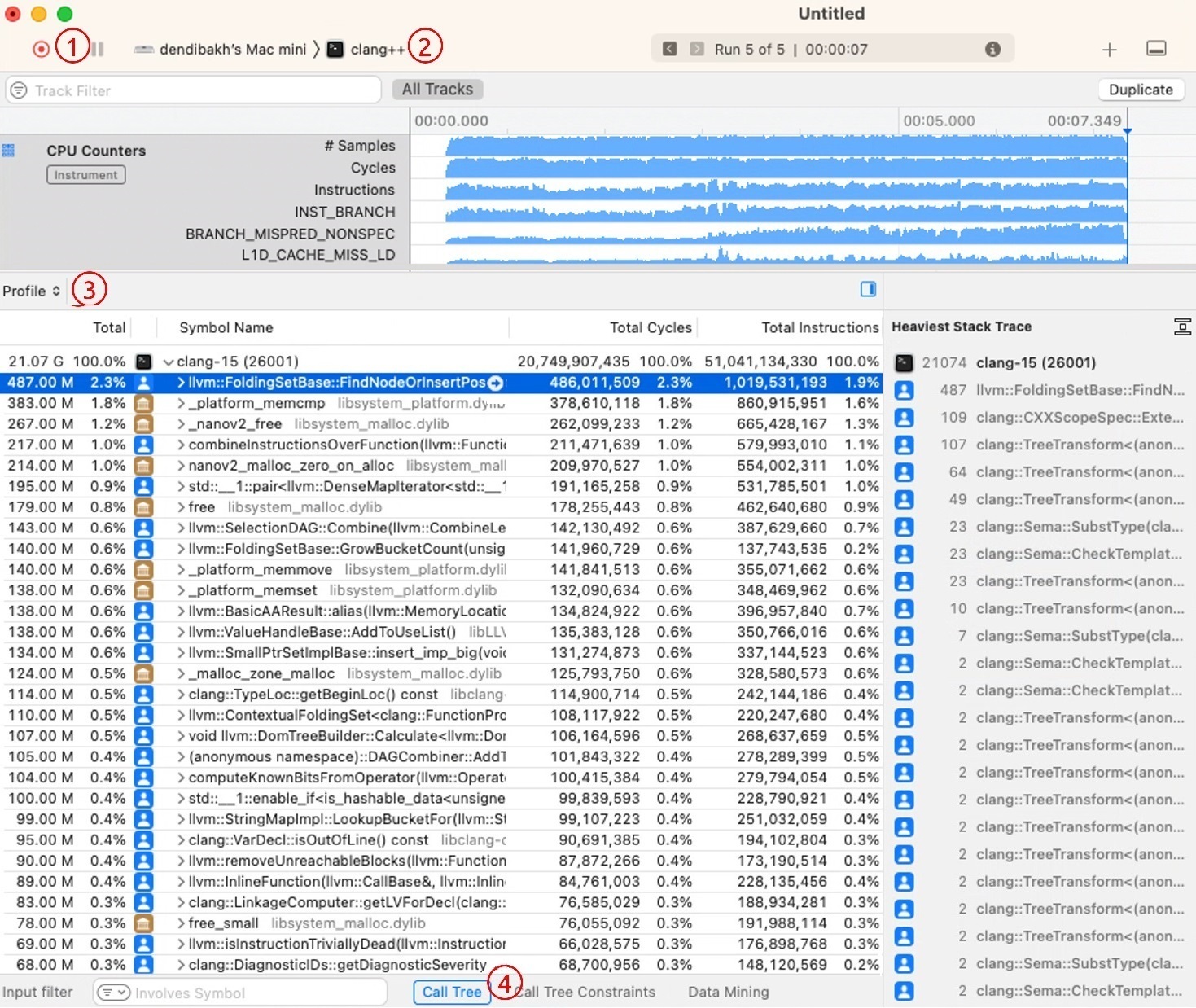 73.Apple Xcode Instruments · 现代CPU上的性能分析与优化