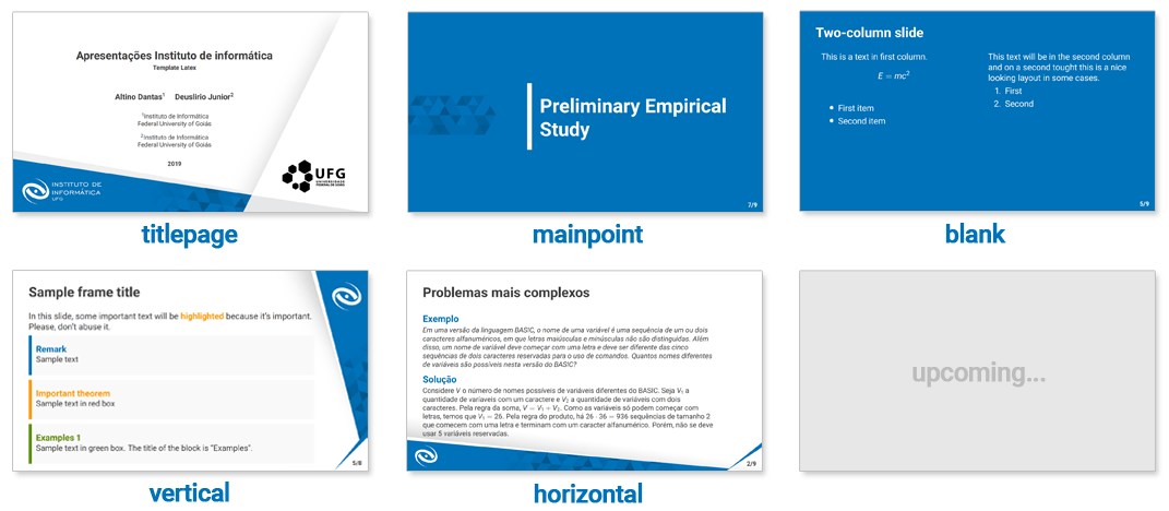 GitHub deuslirio/UFGTeXPresentation A Latex Template