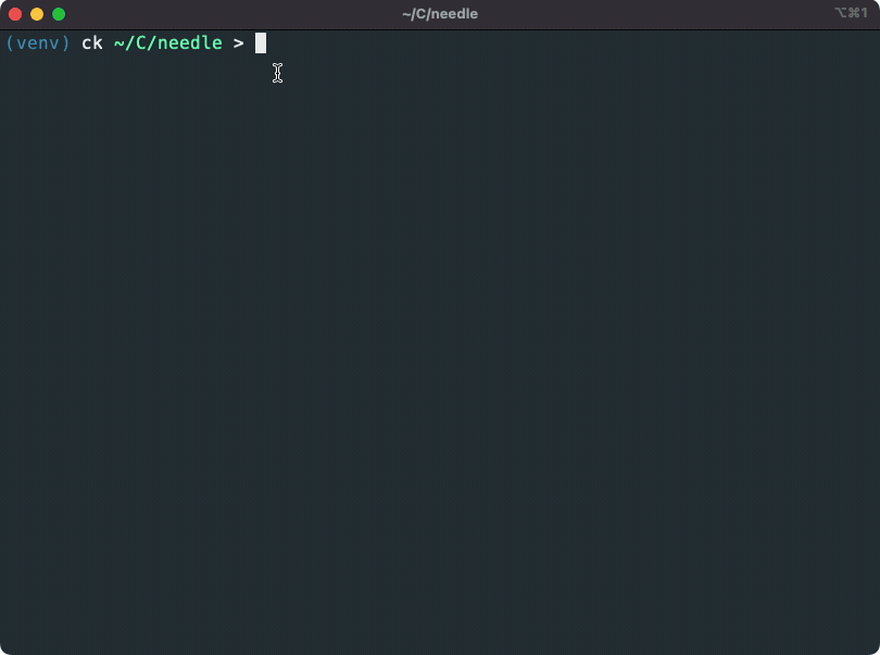 GitHub devforfu/needle A package helping to navigate nested