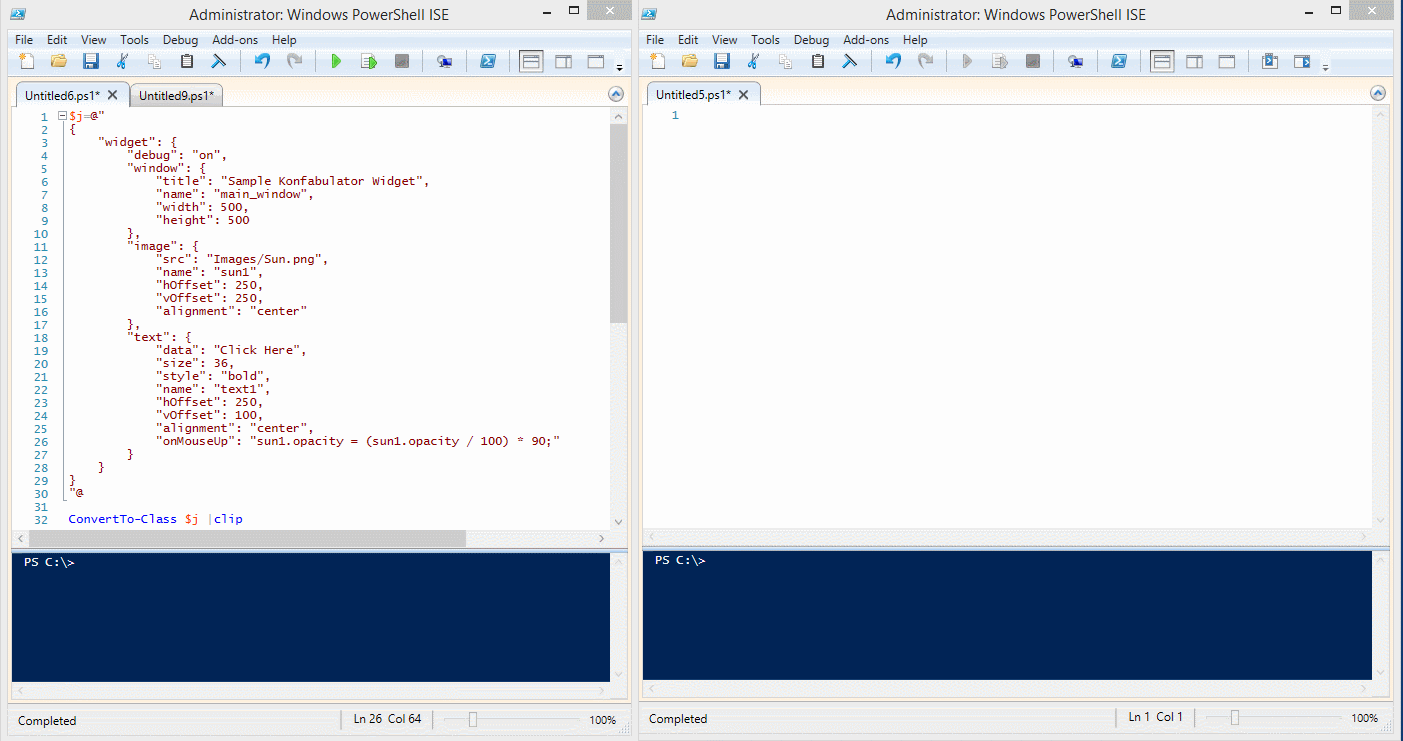 GitHub dfinke/ConvertToClass PowerShell module to convert JSON or
