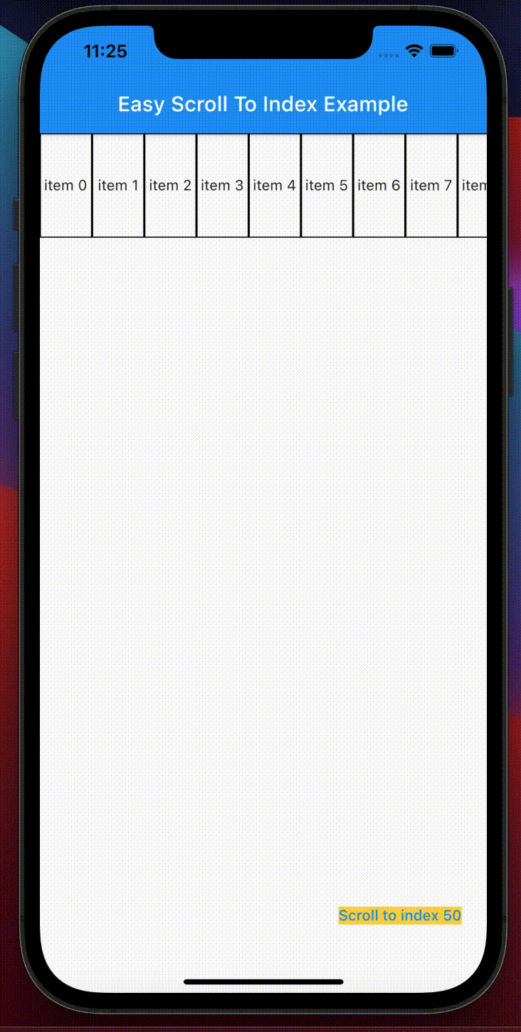 easy_scroll_to_index Flutter Package