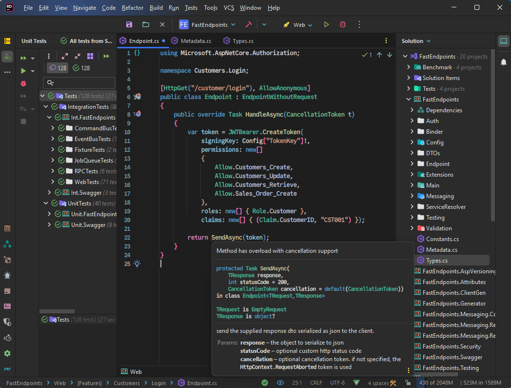 GitHub djnitehawk/RiderSettingsForVSUsers Heavily customized