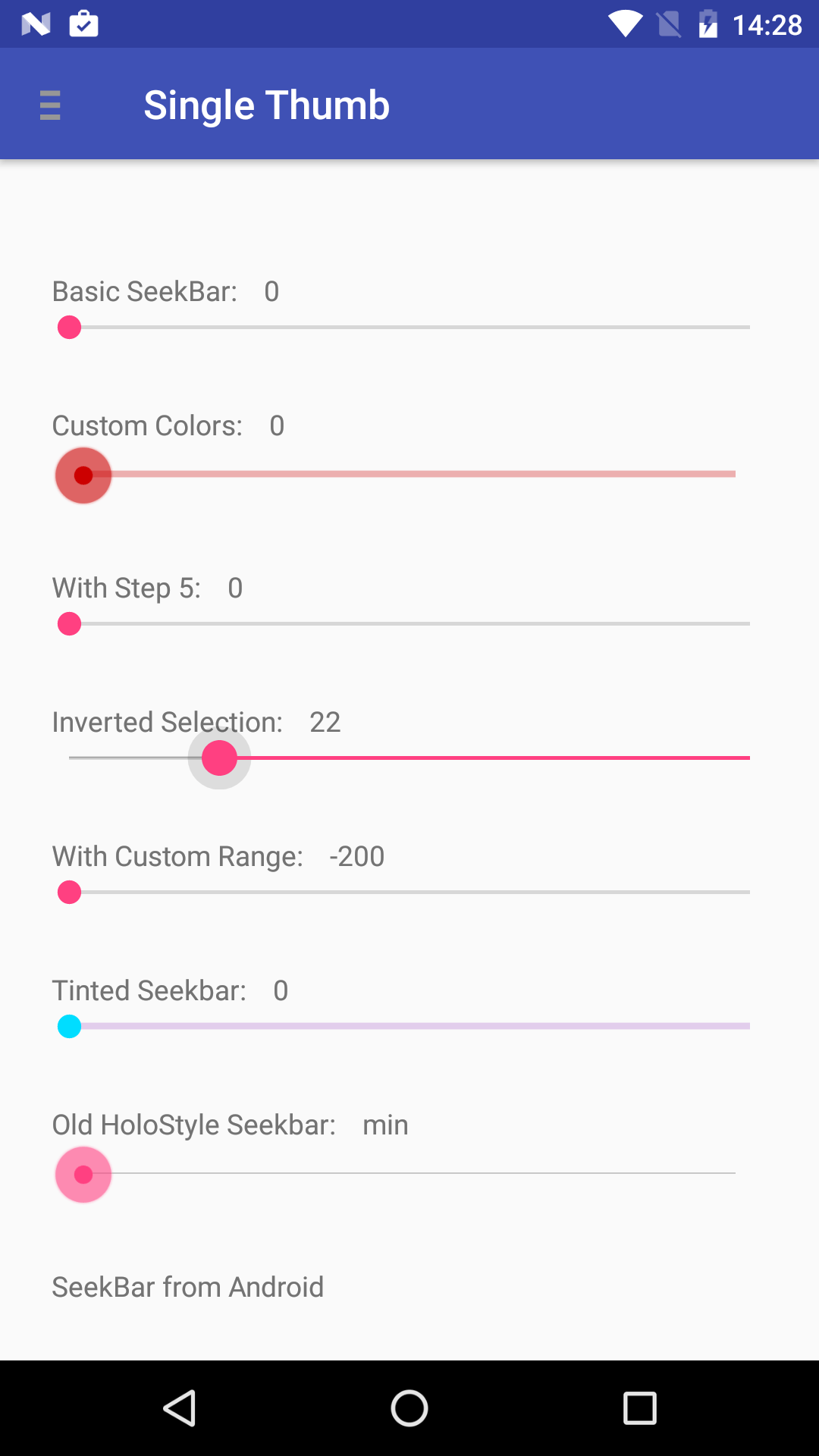 GitHub apptik/MultiSlider Multi functional slider/seekbar