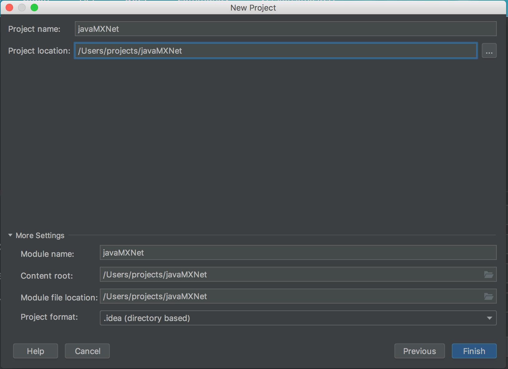 Java with IntelliJ Apache