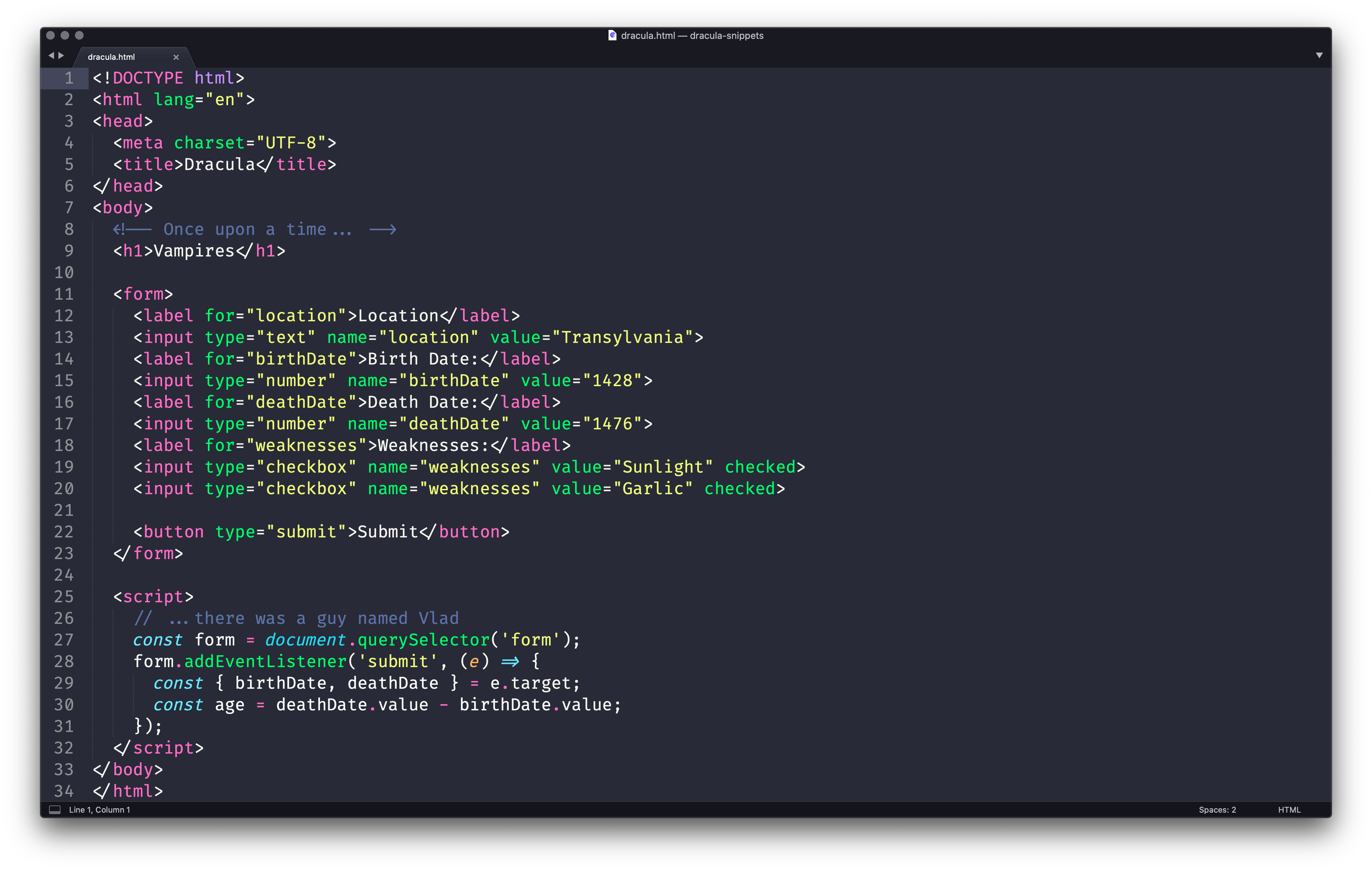 GitHub dracula/sublime 🧛🏻‍♂️ Dark theme for Sublime Text