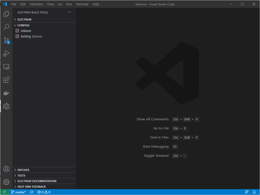 Electron Build Tools Visual Studio Marketplace
