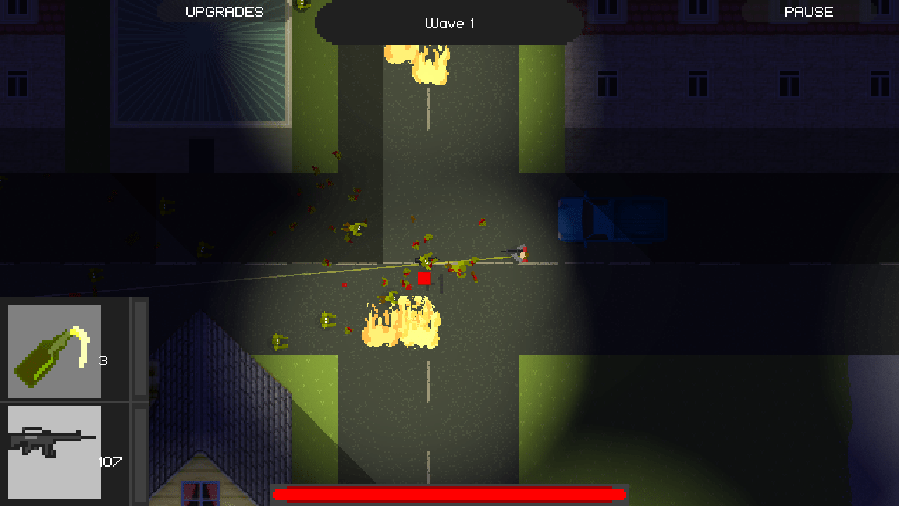 GitHub duecknoah/ZomBarrage A Top down 2D arcade shooter wave game
