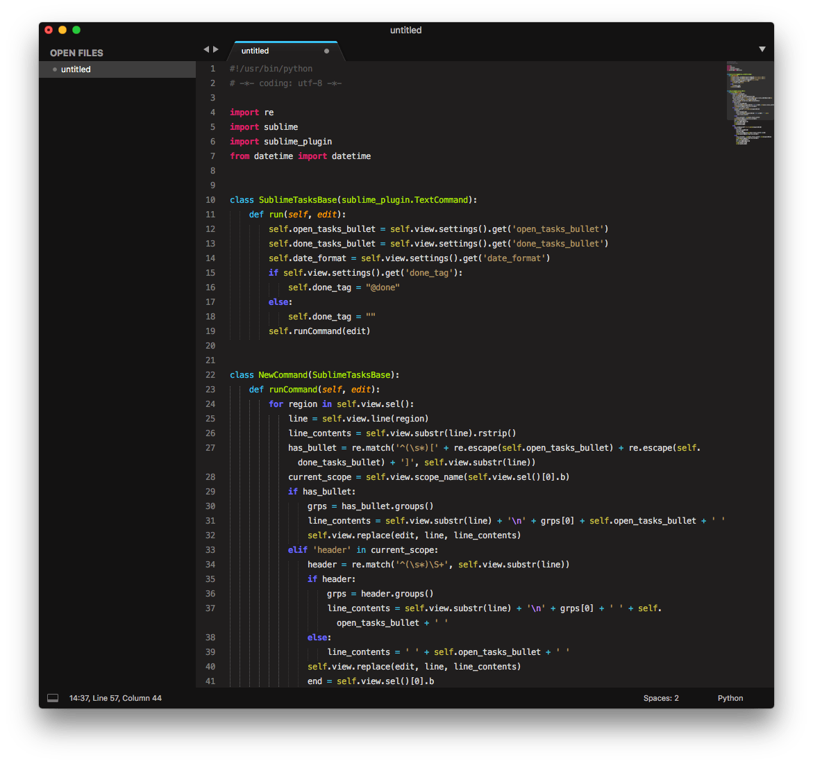 GitHub solos/sublimepastelsui SublimeText 3 color scheme with