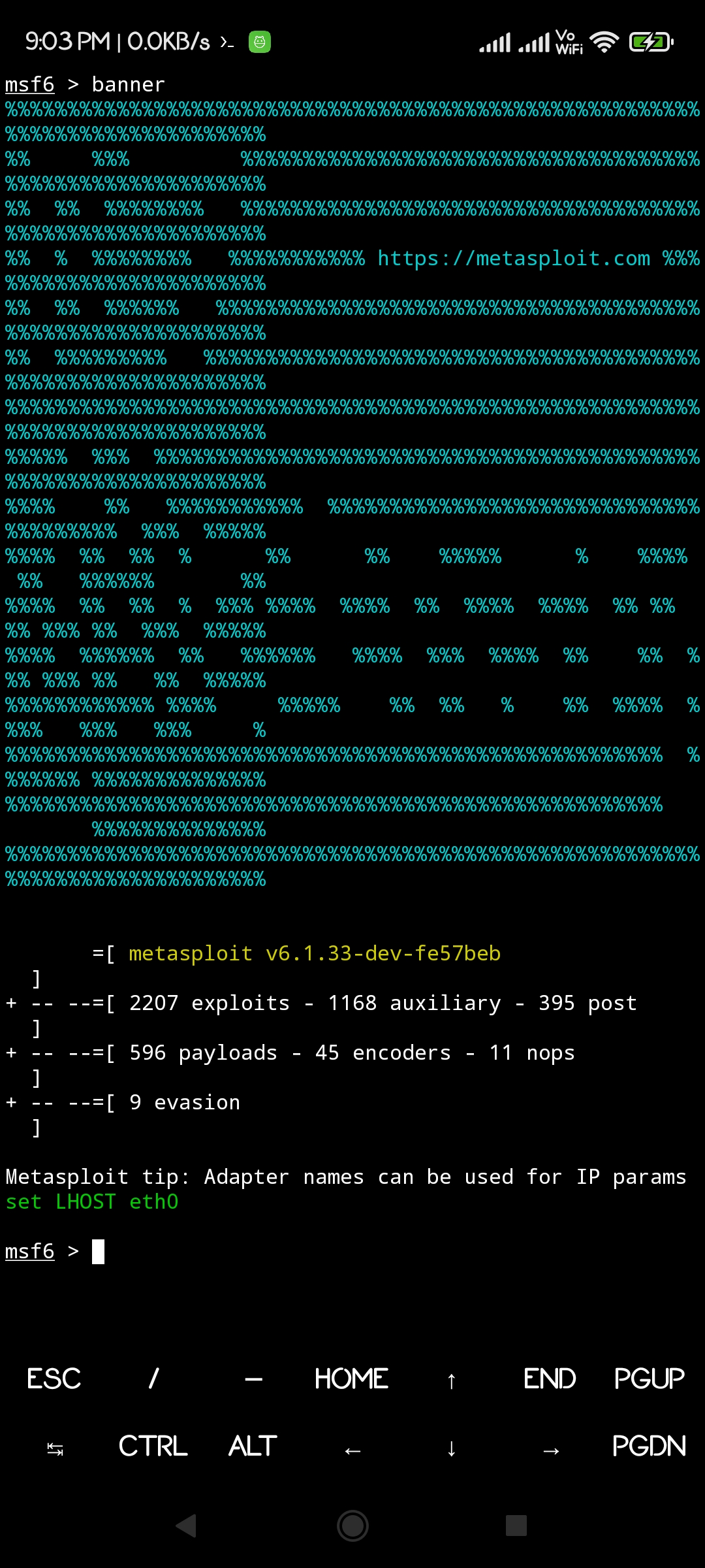 GitHub efxtv/InstallMetasploitFramework6inTermux Install