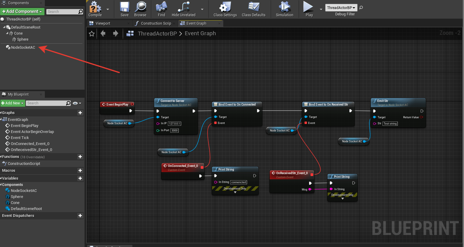 GitHub elexfreeman/ue4nodesocketplugin
