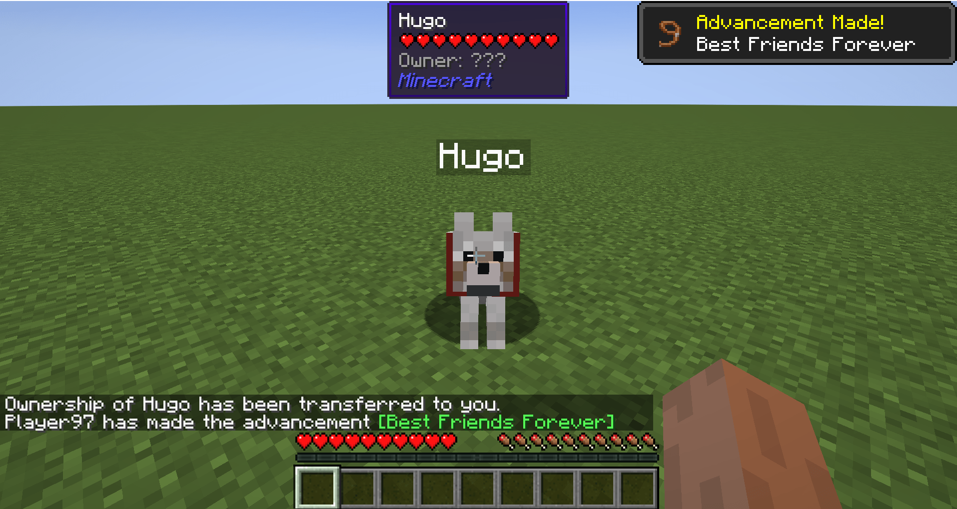 Pet Transfer Minecraft Mod