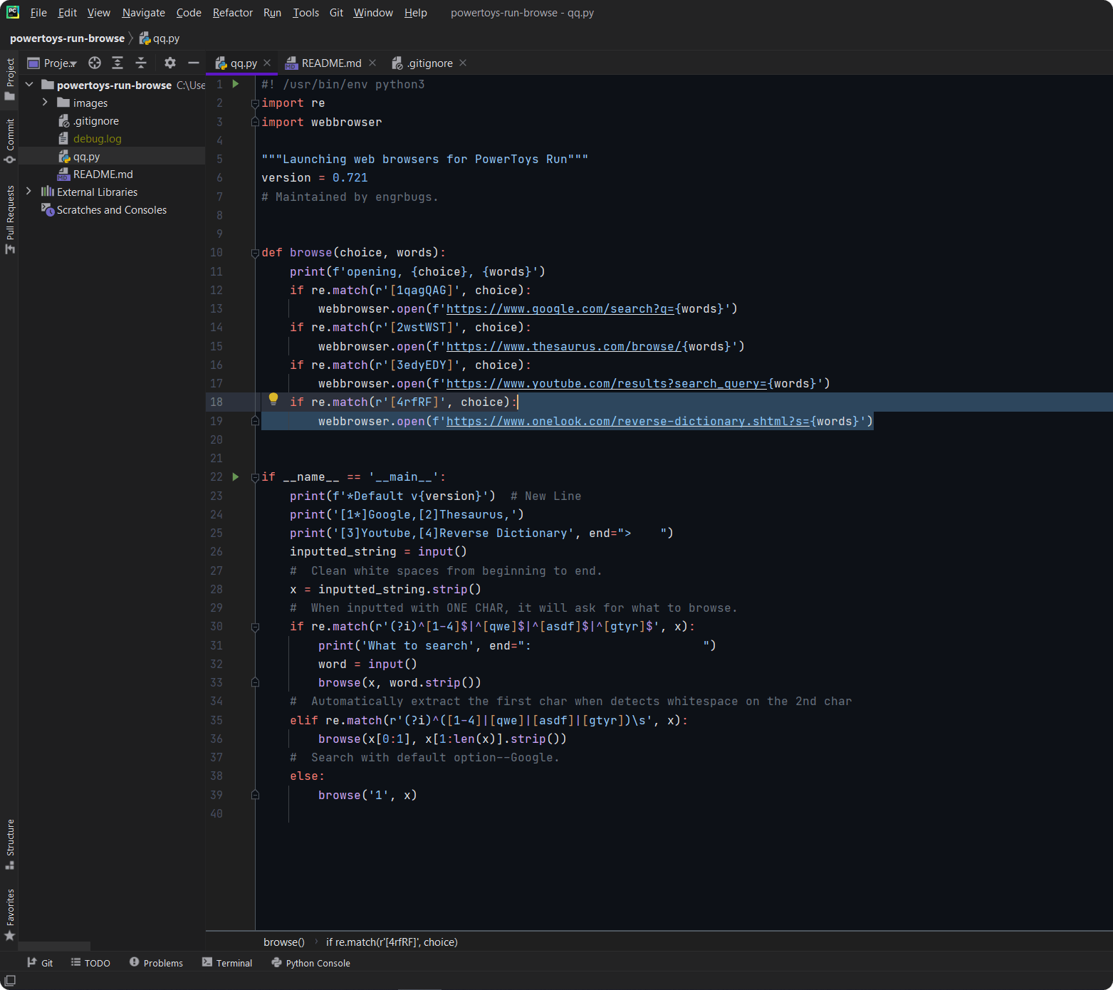 GitHub engrbugs/PyCharmGitHubDarkTheme PyCharm GitHub Dark Theme
