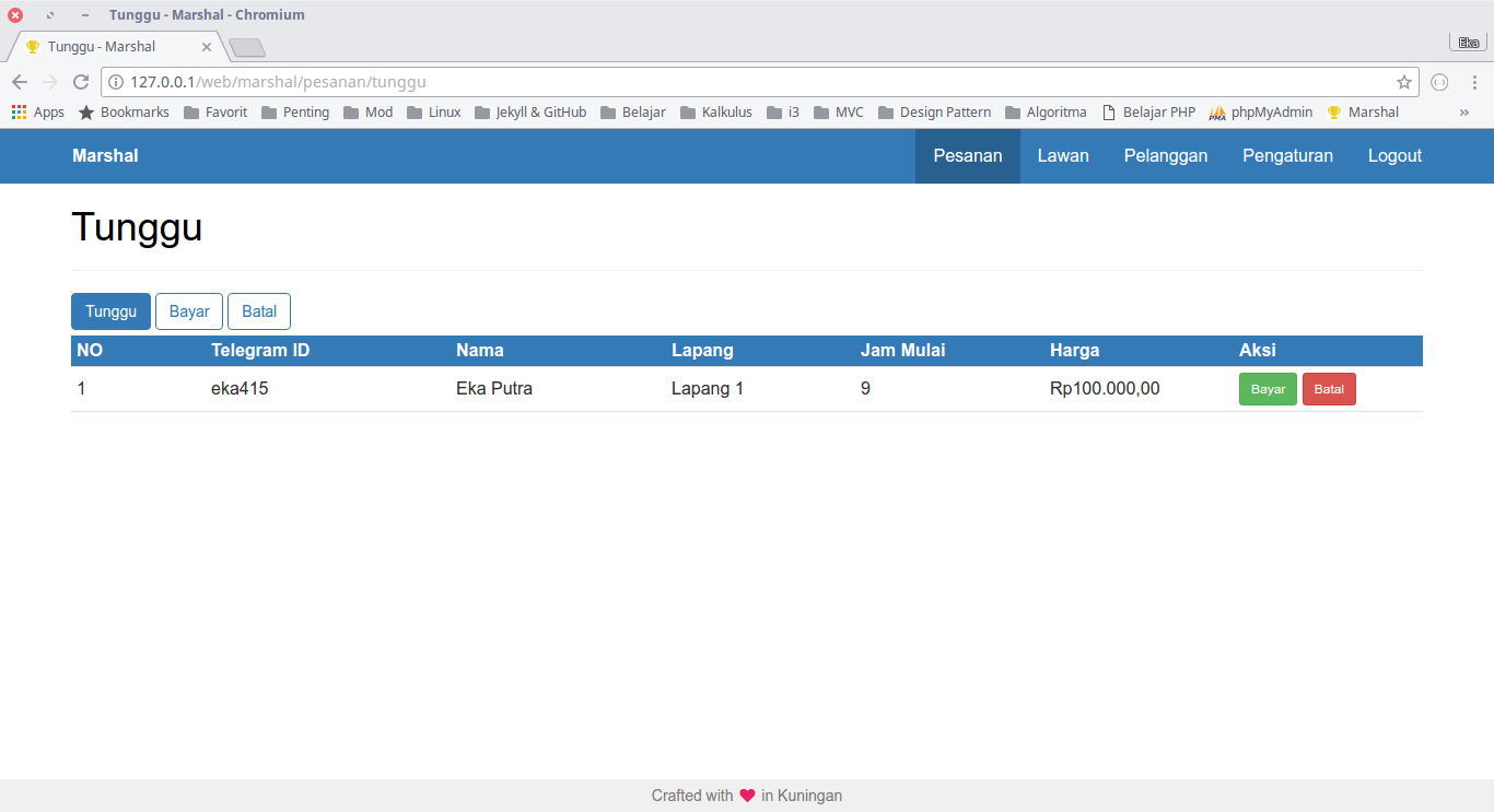 GitHub eputra/marshal Chatbot Telegram Untuk Melayani