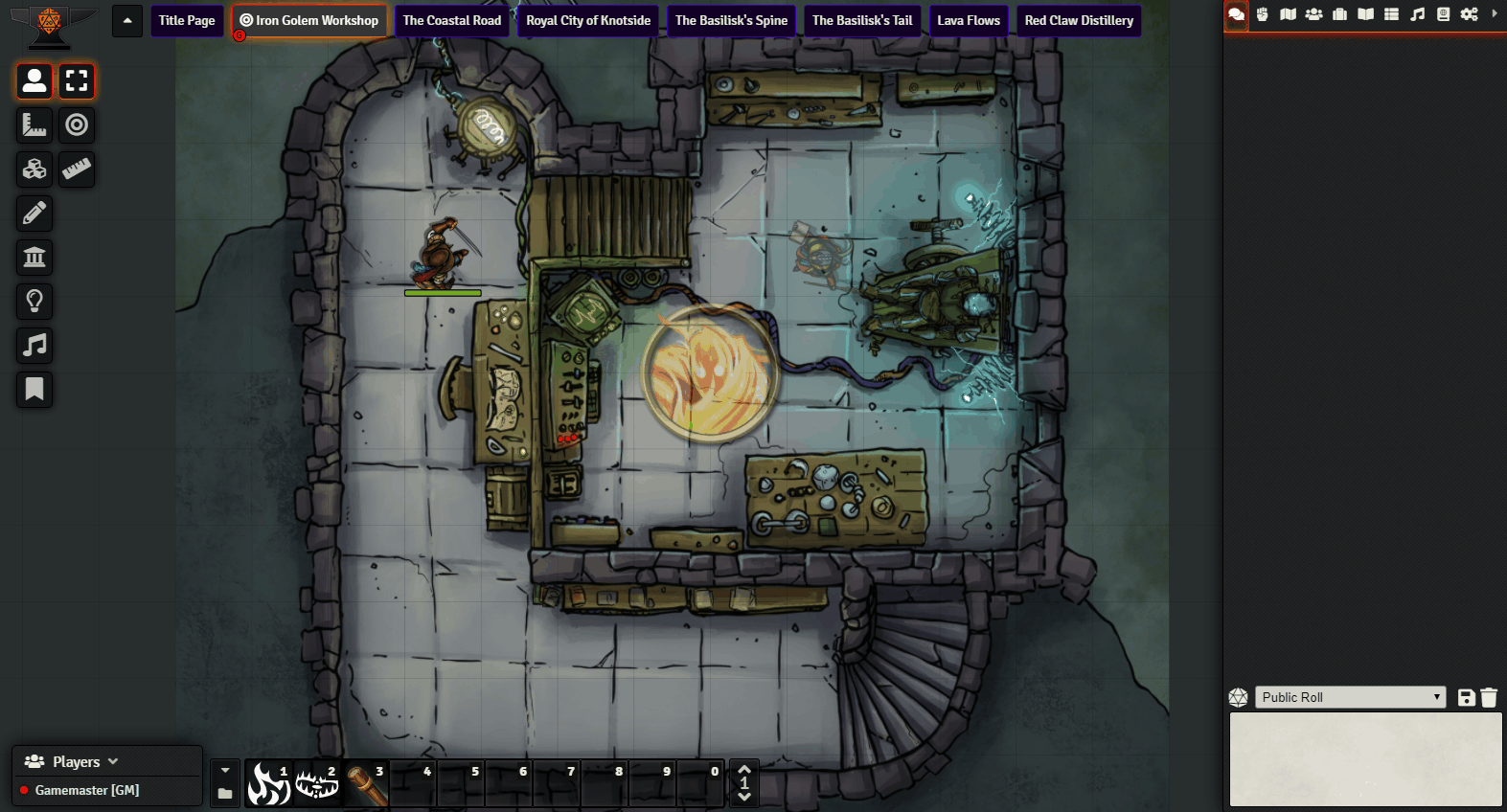 Token Action HUD Classic Foundry Hub