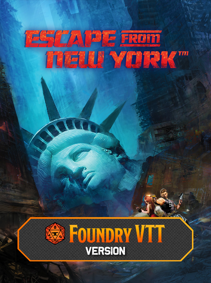 Escape from New York, an Everyday Heroes Cinematic Adventure Foundry